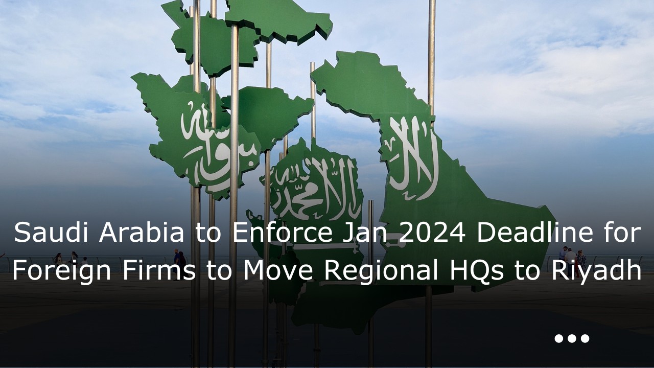 Saudi regional headquarters riyadh RHQ