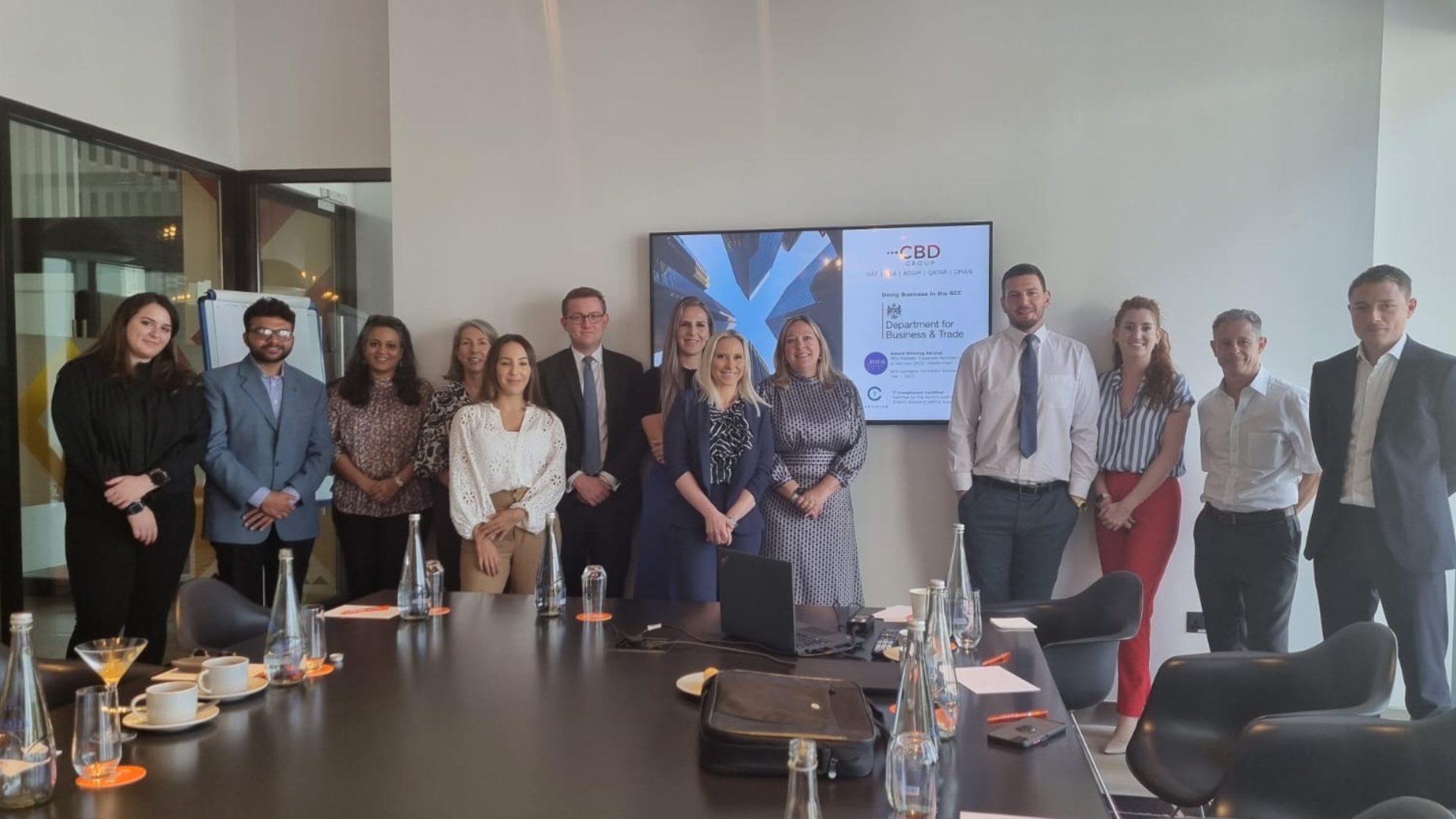CBD organises a GCC company formation knowledge session for the Department of Business & Trade (DBT) team